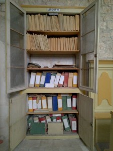 L'archivio storico in origine